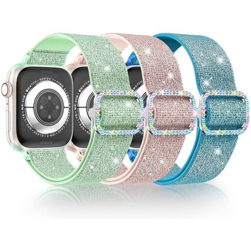 NEW Bling Rhinestone Glitter Apple Watch Bands